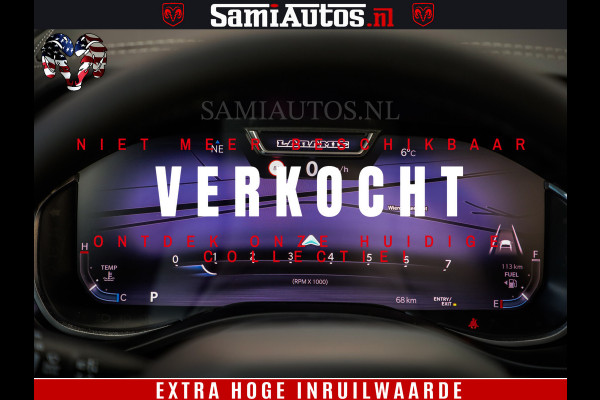 Dodge Ram 1500 Night Premium | RED DEVIL | Full Option | De Meest Luxe Pick-Up in zijn Klasse | Comfortabele Dubbele Cabine met Royale 5 Zitplaatsen | BPM vrij | Nu Leverbaar uit Voorraad | Voorraad Nr 2226 - 4993