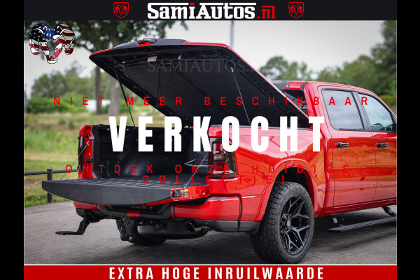 Dodge Ram 1500 Night Premium | RED DEVIL | Full Option | De Meest Luxe Pick-Up in zijn Klasse | Comfortabele Dubbele Cabine met Royale 5 Zitplaatsen | BPM vrij | Nu Leverbaar uit Voorraad | Voorraad Nr 2226 - 4993