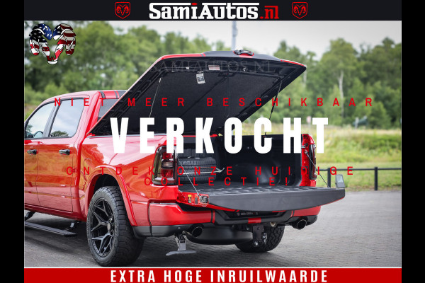 Dodge Ram 1500 Night Premium | RED DEVIL | Full Option | De Meest Luxe Pick-Up in zijn Klasse | Comfortabele Dubbele Cabine met Royale 5 Zitplaatsen | BPM vrij | Nu Leverbaar uit Voorraad | Voorraad Nr 2226 - 4993