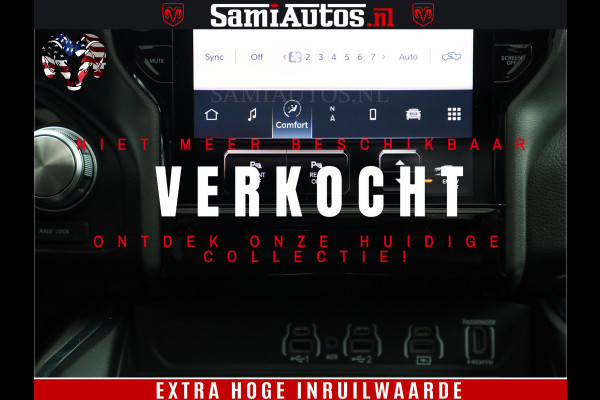 Dodge Ram 1500 Night Premium | RED DEVIL | Full Option | De Meest Luxe Pick-Up in zijn Klasse | Comfortabele Dubbele Cabine met Royale 5 Zitplaatsen | BPM vrij | Nu Leverbaar uit Voorraad | Voorraad Nr 2226 - 4993