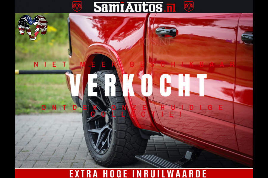 Dodge Ram 1500 Night Premium | RED DEVIL | Full Option | De Meest Luxe Pick-Up in zijn Klasse | Comfortabele Dubbele Cabine met Royale 5 Zitplaatsen | BPM vrij | Nu Leverbaar uit Voorraad | Voorraad Nr 2226 - 4993