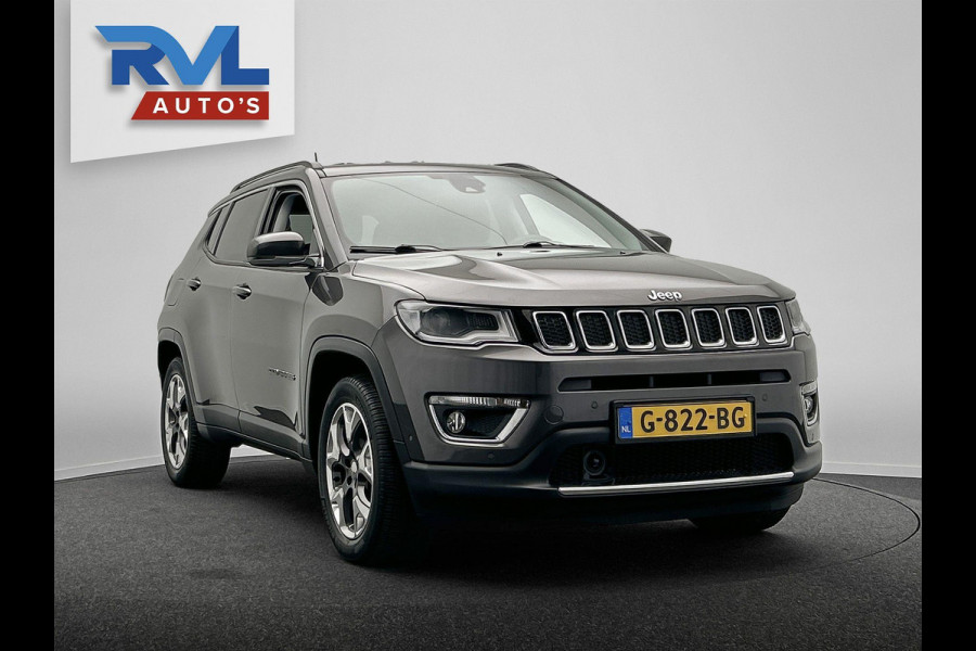 Jeep Compass 1.4 MultiAir Limited* Origineel Nederlands * Keyless Leder Camera Trekhaak