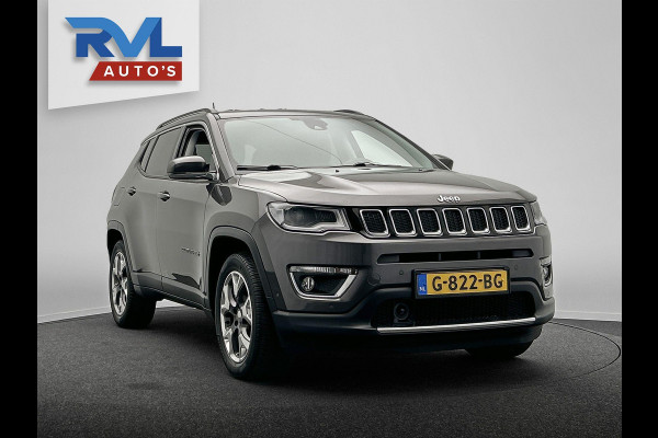 Jeep Compass 1.4 MultiAir Limited* Origineel Nederlands * Keyless Leder Camera Trekhaak