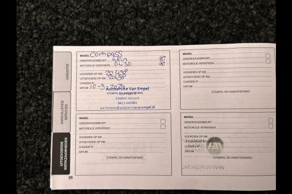 Jeep Compass 1.4 MultiAir Limited* Origineel Nederlands * Keyless Leder Camera Trekhaak