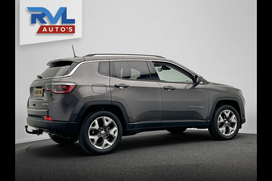 Jeep Compass 1.4 MultiAir Limited* Origineel Nederlands * Keyless Leder Camera Trekhaak