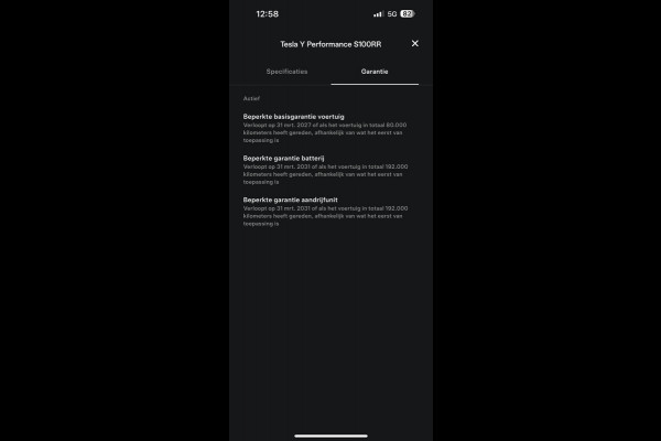 Tesla Model Y Performance AWD 75 kWh TREKHAAK | RIJKLAARPRIJS INCL. TESLA GARANTIE t/m 03-2027/80.000km accu en aandrijflijn t/m 03-2031/192.000km Tesla Model Y Performance AWD 75 kWh TREKHAAK | RIJKLAARPRIJS INCL. TESLA GARANTIE t/m 03-2027/80.000km accu en aandrijflijn t/m 03-2031/192.000km