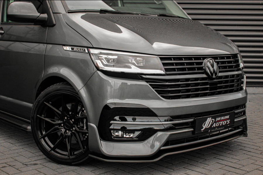 Volkswagen Transporter 2.0 TDI L2H1 204PK BULLI DC DUBBEL CABINE / LEIGHTONVANS BODYKIT / FULL OPTINS / LEDER / FULL BLACK / APPLE Volkswagen Transporter 2.0 TDI L2H1 204PK BULLI DC DUBBEL CABINE / LEIGHTONVANS BODYKIT / FULL OPTINS / LEDER / FULL BLACK / APPLE
