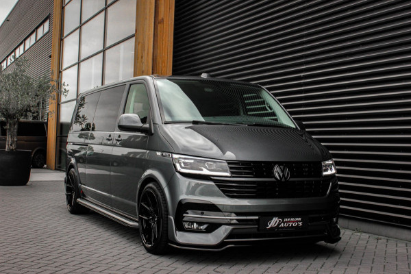 Volkswagen Transporter 2.0 TDI L2H1 204PK BULLI DC DUBBEL CABINE / LEIGHTONVANS BODYKIT / FULL OPTINS / LEDER / FULL BLACK / APPLE Volkswagen Transporter 2.0 TDI L2H1 204PK BULLI DC DUBBEL CABINE / LEIGHTONVANS BODYKIT / FULL OPTINS / LEDER / FULL BLACK / APPLE