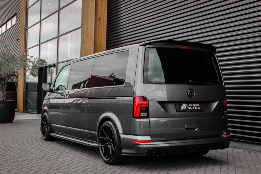 Volkswagen Transporter 2.0 TDI L2H1 204PK BULLI DC DUBBEL CABINE / LEIGHTONVANS BODYKIT / FULL OPTINS / LEDER / FULL BLACK / APPLE Volkswagen Transporter 2.0 TDI L2H1 204PK BULLI DC DUBBEL CABINE / LEIGHTONVANS BODYKIT / FULL OPTINS / LEDER / FULL BLACK / APPLE