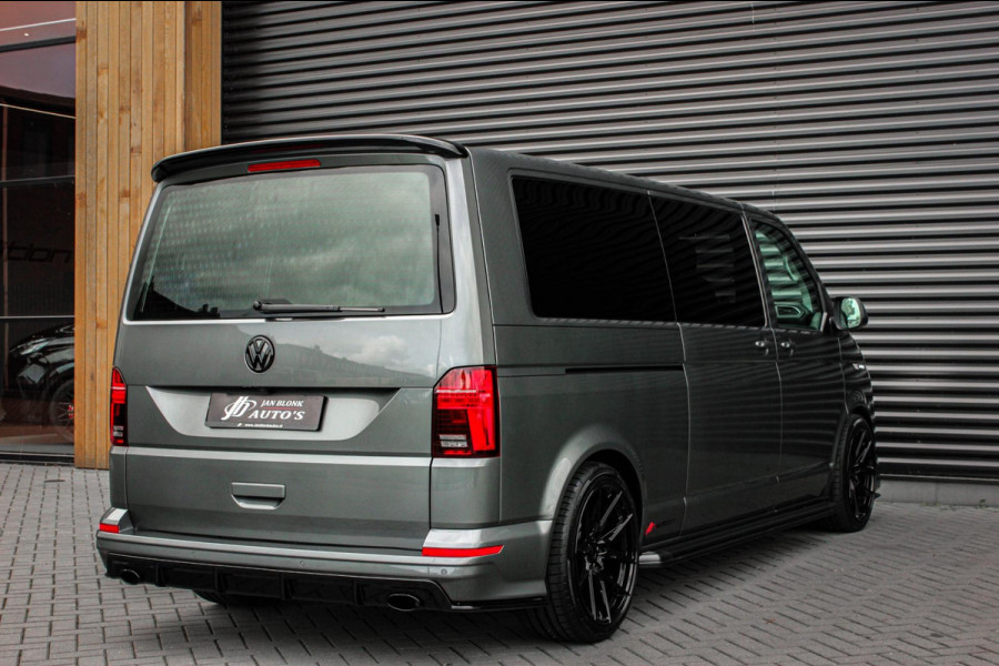 Volkswagen Transporter 2.0 TDI L2H1 204PK BULLI DC DUBBEL CABINE / LEIGHTONVANS BODYKIT / FULL OPTINS / LEDER / FULL BLACK / APPLE Volkswagen Transporter 2.0 TDI L2H1 204PK BULLI DC DUBBEL CABINE / LEIGHTONVANS BODYKIT / FULL OPTINS / LEDER / FULL BLACK / APPLE