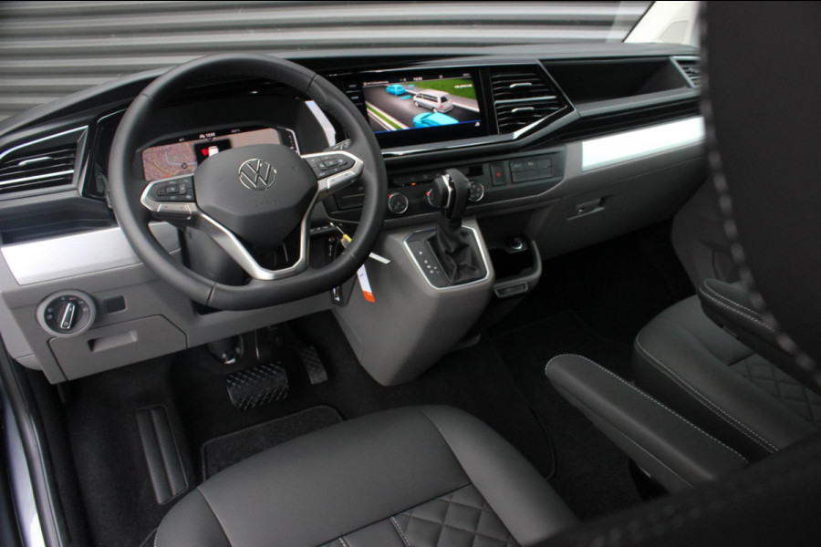 Volkswagen Transporter 2.0 TDI L2H1 204PK BULLI DC DUBBEL CABINE / LEIGHTONVANS BODYKIT / FULL OPTINS / LEDER / FULL BLACK / APPLE Volkswagen Transporter 2.0 TDI L2H1 204PK BULLI DC DUBBEL CABINE / LEIGHTONVANS BODYKIT / FULL OPTINS / LEDER / FULL BLACK / APPLE