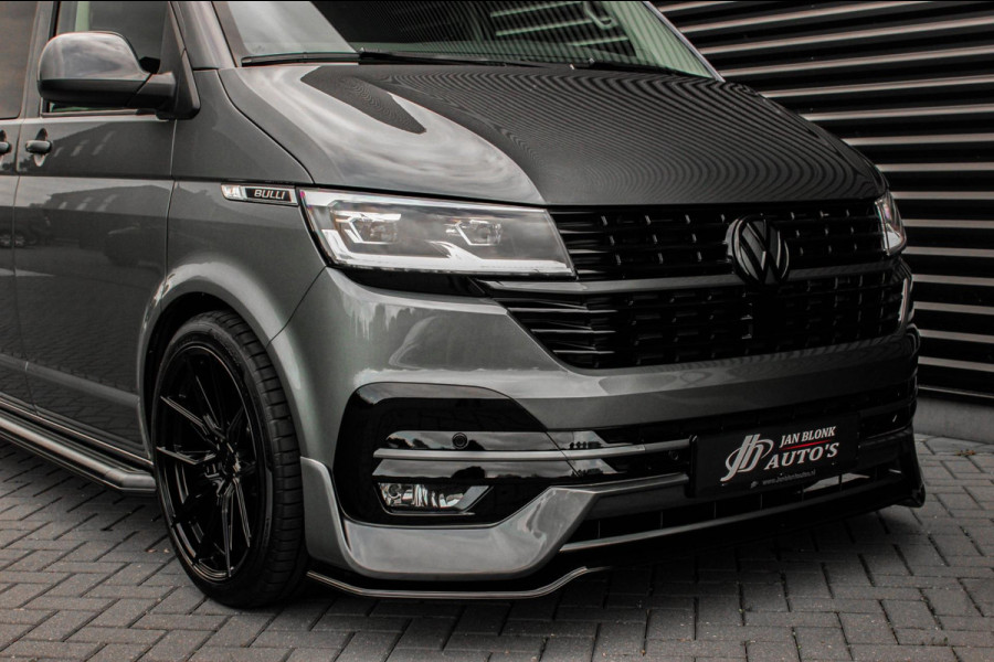 Volkswagen Transporter 2.0 TDI L2H1 204PK BULLI DC DUBBEL CABINE / LEIGHTONVANS BODYKIT / FULL OPTINS / LEDER / FULL BLACK / APPLE Volkswagen Transporter 2.0 TDI L2H1 204PK BULLI DC DUBBEL CABINE / LEIGHTONVANS BODYKIT / FULL OPTINS / LEDER / FULL BLACK / APPLE