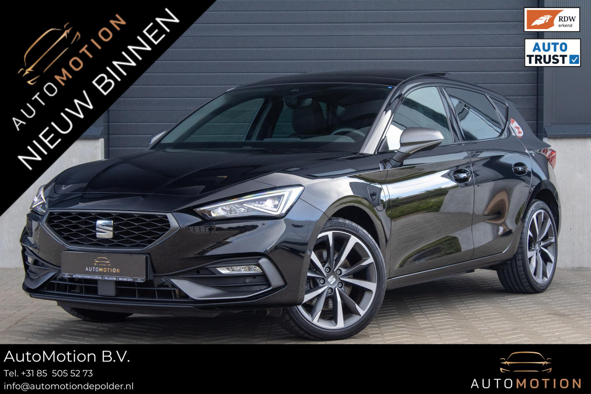 Seat Leon 1.4 TSI eHybrid PHEV FR Bus.Int. PANO Memory Camera Adaptief Seat Leon 1.4 TSI eHybrid PHEV FR Bus.Int. PANO Memory Camera Adaptief