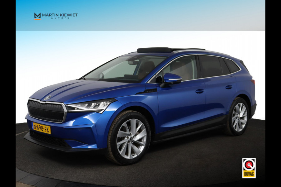 Škoda ENYAQ iV 60|Pano|Leder|Trekhaak|Warmtepomp|ACC|Camera|Head-Up Display