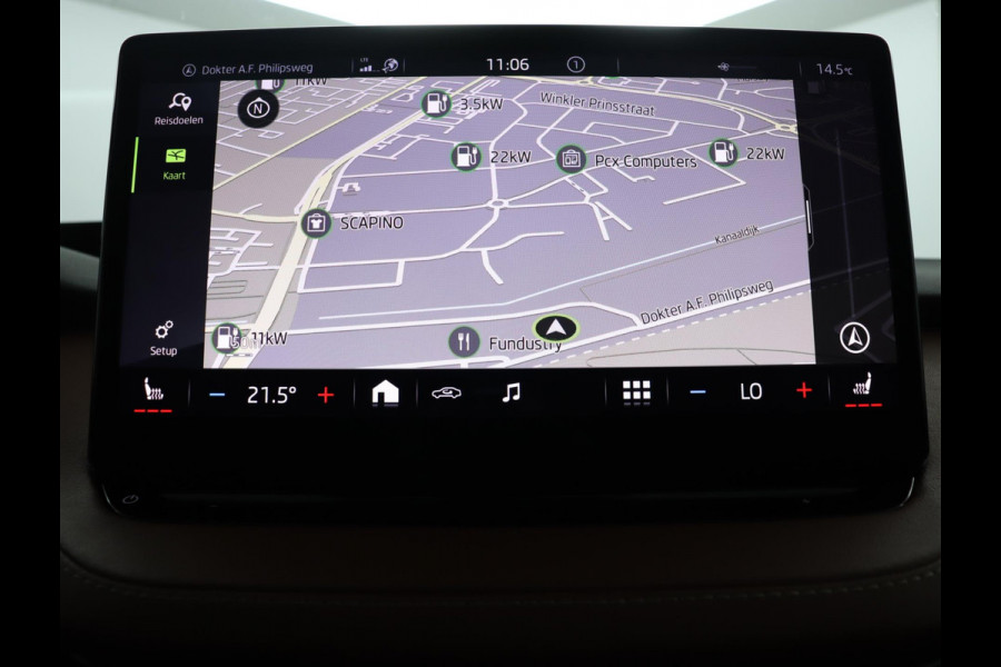 Škoda ENYAQ iV 60|Pano|Leder|Trekhaak|Warmtepomp|ACC|Camera|Head-Up Display