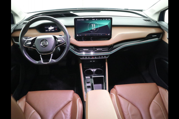 Škoda ENYAQ iV 60|Pano|Leder|Trekhaak|Warmtepomp|ACC|Camera|Head-Up Display