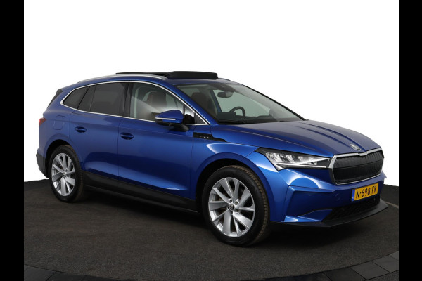 Škoda ENYAQ iV 60|Pano|Leder|Trekhaak|Warmtepomp|ACC|Camera|Head-Up Display