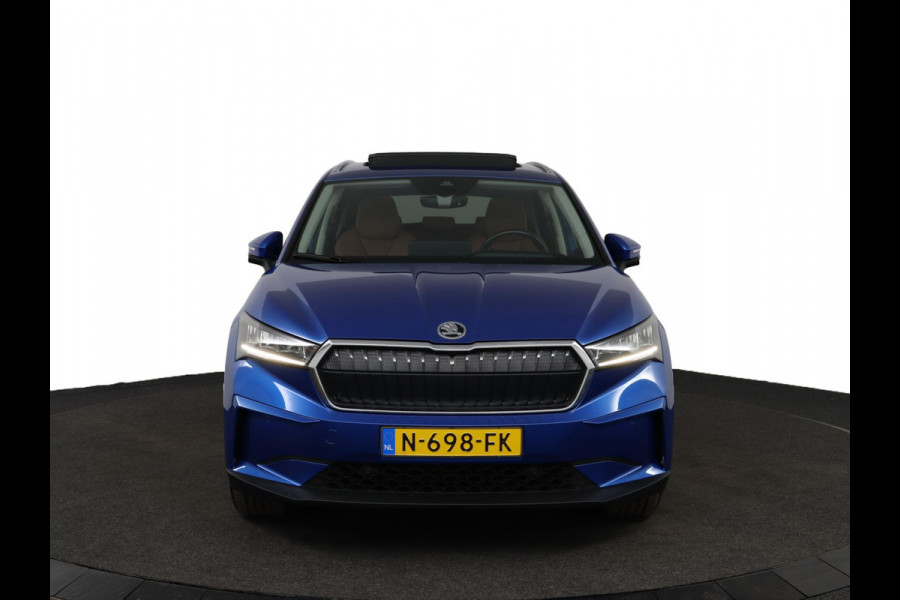 Škoda ENYAQ iV 60|Pano|Leder|Trekhaak|Warmtepomp|ACC|Camera|Head-Up Display