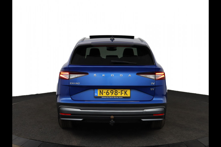 Škoda ENYAQ iV 60|Pano|Leder|Trekhaak|Warmtepomp|ACC|Camera|Head-Up Display