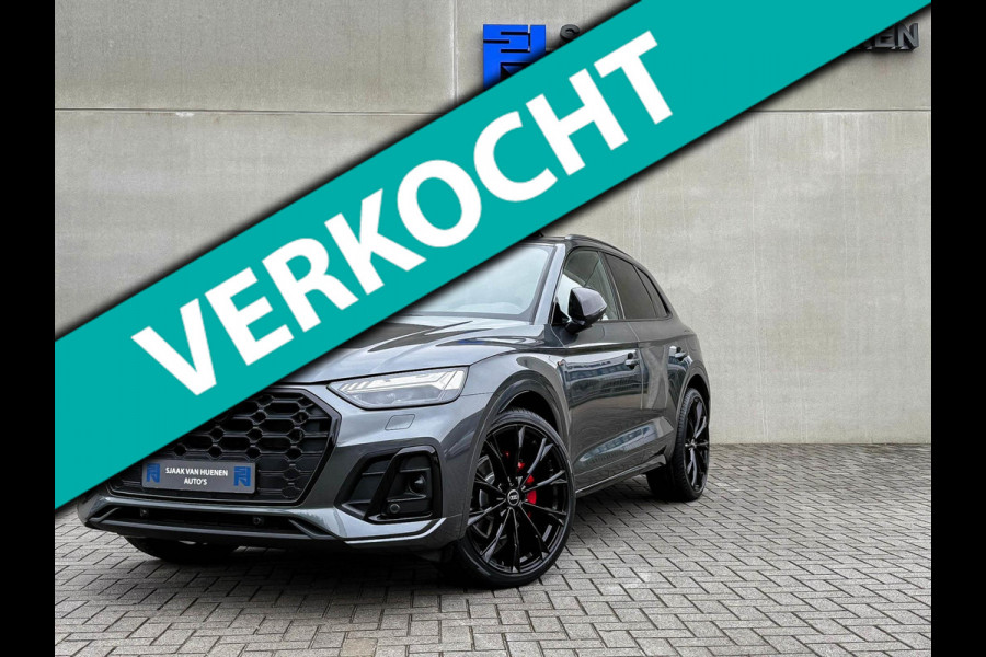 Audi Q5 50 TFSI e Quattro Competition S Edition S-Line 299pk Automaat! Panoramadak|Virtual Cockpit|Luchtvering|LED Matrix|Trekhaak
