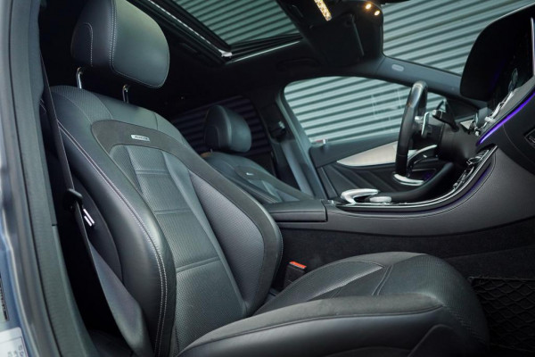 Mercedes-Benz E-Klasse Estate AMG 53 4MATIC / Magno / Schuifdak / Burmester / Trekhaak / Stoelverwarming&ventilatie Mercedes-Benz E-Klasse Estate AMG 53 4MATIC / Magno / Schuifdak / Burmester / Trekhaak / Stoelverwarming&ventilatie