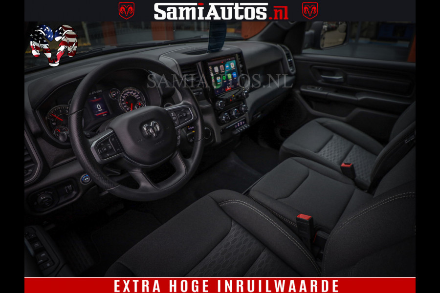 Dodge Ram TradesMan 6 Persoons Uitvoering | 420Pk 636Nm | Pick-Up | Comfortabele Dubbele Cabine met Royale 6 Zitplaatsen | BPM vrij | Nu Leverbaar uit Voorraad | Voorraad Nr 2217- 2911