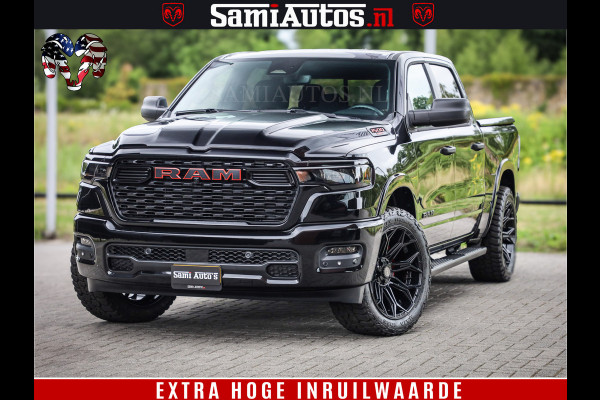 Dodge Ram TradesMan 6 Persoons Uitvoering | 420Pk 636Nm | Pick-Up | Comfortabele Dubbele Cabine met Royale 6 Zitplaatsen | BPM vrij | Nu Leverbaar uit Voorraad | Voorraad Nr 2217- 2911