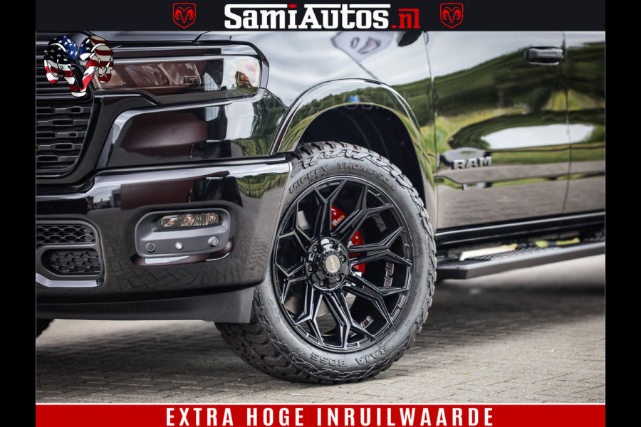 Dodge Ram TradesMan 6 Persoons Uitvoering | 420Pk 636Nm | Pick-Up | Comfortabele Dubbele Cabine met Royale 6 Zitplaatsen | BPM vrij | Nu Leverbaar uit Voorraad | Voorraad Nr 2217- 2911