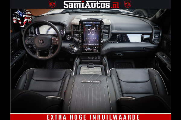 Dodge Ram 1500 1500 Limited Night High Output 540HP 706Nm | Massage + Full Option | De Meest Luxe en Volle Pick-Up in zijn Klasse | Comfortabele Dubbele Cabine met Royale 5 Zitplaatsen | BPM vrij | Nu Leverbaar uit Voorraad | Voorraad Nr 2336 - 7700 Dodge Ram 1500 1500 Limited Night High Output 540HP 706Nm | Massage + Full Option | De Meest Luxe en Volle Pick-Up in zijn Klasse | Comfortabele Dubbele Cabine met Royale 5 Zitplaatsen | BPM vrij | Nu Leverbaar uit Voorraad | Voorraad Nr 2336 - 7700