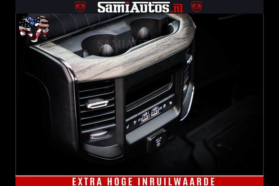 Dodge Ram 1500 1500 Limited Night High Output 540HP 706Nm | Massage + Full Option | De Meest Luxe en Volle Pick-Up in zijn Klasse | Comfortabele Dubbele Cabine met Royale 5 Zitplaatsen | BPM vrij | Nu Leverbaar uit Voorraad | Voorraad Nr 2336 - 7700 Dodge Ram 1500 1500 Limited Night High Output 540HP 706Nm | Massage + Full Option | De Meest Luxe en Volle Pick-Up in zijn Klasse | Comfortabele Dubbele Cabine met Royale 5 Zitplaatsen | BPM vrij | Nu Leverbaar uit Voorraad | Voorraad Nr 2336 - 7700