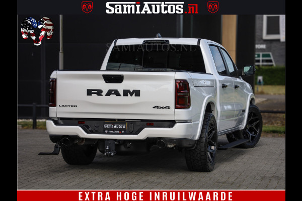 Dodge Ram 1500 1500 Limited Night High Output 540HP 706Nm | Massage + Full Option | De Meest Luxe en Volle Pick-Up in zijn Klasse | Comfortabele Dubbele Cabine met Royale 5 Zitplaatsen | BPM vrij | Nu Leverbaar uit Voorraad | Voorraad Nr 2336 - 7700 Dodge Ram 1500 1500 Limited Night High Output 540HP 706Nm | Massage + Full Option | De Meest Luxe en Volle Pick-Up in zijn Klasse | Comfortabele Dubbele Cabine met Royale 5 Zitplaatsen | BPM vrij | Nu Leverbaar uit Voorraad | Voorraad Nr 2336 - 7700