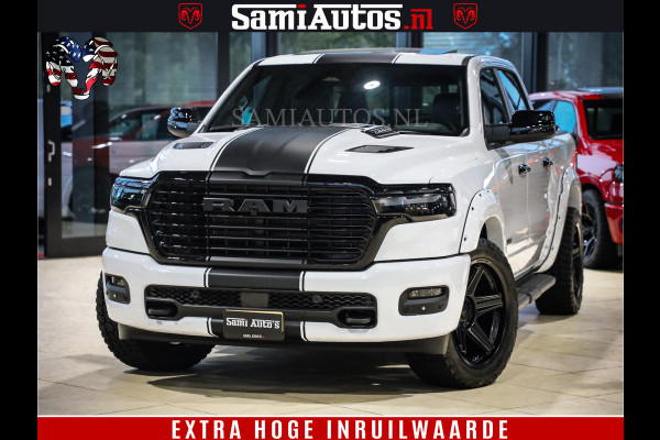 Dodge Ram 1500 GEEN MEERPRIJS | ALL IN | HELLCAT WHEELS | WIDE BODY | Laramie Night | 420Pk 636 Nn | Extra Groot Scherm + Passagiers Scher Comfortabele Dubbele Cabine met Royale 5 Zitplaatsen | Nu Leverbaar uit Voorraad | Voorraad Nr 2223 - 5047 Dodge Ram 1500 GEEN MEERPRIJS | ALL IN | HELLCAT WHEELS | WIDE BODY | Laramie Night | 420Pk 636 Nn | Extra Groot Scherm + Passagiers Scher Comfortabele Dubbele Cabine met Royale 5 Zitplaatsen | Nu Leverbaar uit Voorraad | Voorraad Nr 2223 - 5047