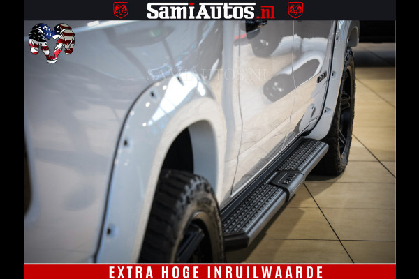 Dodge Ram 1500 GEEN MEERPRIJS | ALL IN | HELLCAT WHEELS | WIDE BODY | Laramie Night | 420Pk 636 Nn | Extra Groot Scherm + Passagiers Scher Comfortabele Dubbele Cabine met Royale 5 Zitplaatsen | Nu Leverbaar uit Voorraad | Voorraad Nr 2223 - 5047 Dodge Ram 1500 GEEN MEERPRIJS | ALL IN | HELLCAT WHEELS | WIDE BODY | Laramie Night | 420Pk 636 Nn | Extra Groot Scherm + Passagiers Scher Comfortabele Dubbele Cabine met Royale 5 Zitplaatsen | Nu Leverbaar uit Voorraad | Voorraad Nr 2223 - 5047