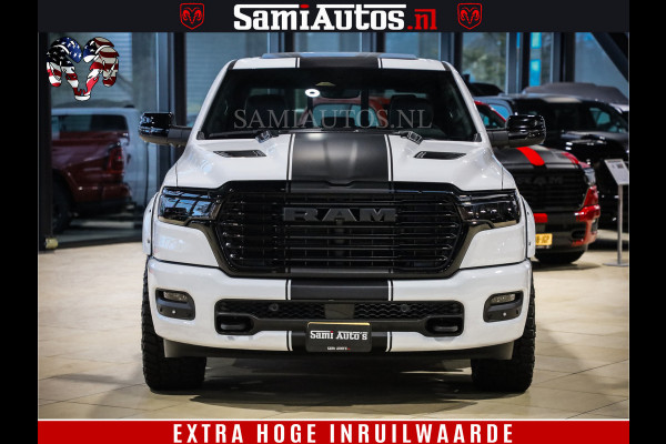 Dodge Ram 1500 GEEN MEERPRIJS | ALL IN | HELLCAT WHEELS | WIDE BODY | Laramie Night | 420Pk 636 Nn | Extra Groot Scherm + Passagiers Scher Comfortabele Dubbele Cabine met Royale 5 Zitplaatsen | Nu Leverbaar uit Voorraad | Voorraad Nr 2223 - 5047 Dodge Ram 1500 GEEN MEERPRIJS | ALL IN | HELLCAT WHEELS | WIDE BODY | Laramie Night | 420Pk 636 Nn | Extra Groot Scherm + Passagiers Scher Comfortabele Dubbele Cabine met Royale 5 Zitplaatsen | Nu Leverbaar uit Voorraad | Voorraad Nr 2223 - 5047