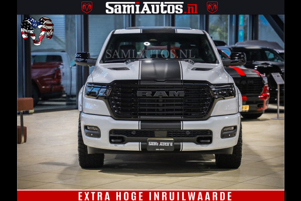 Dodge Ram 1500 GEEN MEERPRIJS | ALL IN | HELLCAT WHEELS | WIDE BODY | Laramie Night | 420Pk 636 Nn | Extra Groot Scherm + Passagiers Scher Comfortabele Dubbele Cabine met Royale 5 Zitplaatsen | Nu Leverbaar uit Voorraad | Voorraad Nr 2223 - 5047 Dodge Ram 1500 GEEN MEERPRIJS | ALL IN | HELLCAT WHEELS | WIDE BODY | Laramie Night | 420Pk 636 Nn | Extra Groot Scherm + Passagiers Scher Comfortabele Dubbele Cabine met Royale 5 Zitplaatsen | Nu Leverbaar uit Voorraad | Voorraad Nr 2223 - 5047
