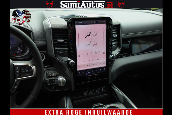 Dodge Ram 1500 GEEN MEERPRIJS | ALL IN | HELLCAT WHEELS | WIDE BODY | Laramie Night | 420Pk 636 Nn | Extra Groot Scherm + Passagiers Scher Comfortabele Dubbele Cabine met Royale 5 Zitplaatsen | Nu Leverbaar uit Voorraad | Voorraad Nr 2223 - 5047 Dodge Ram 1500 GEEN MEERPRIJS | ALL IN | HELLCAT WHEELS | WIDE BODY | Laramie Night | 420Pk 636 Nn | Extra Groot Scherm + Passagiers Scher Comfortabele Dubbele Cabine met Royale 5 Zitplaatsen | Nu Leverbaar uit Voorraad | Voorraad Nr 2223 - 5047