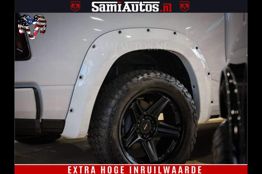 Dodge Ram 1500 GEEN MEERPRIJS | ALL IN | HELLCAT WHEELS | WIDE BODY | Laramie Night | 420Pk 636 Nn | Extra Groot Scherm + Passagiers Scher Comfortabele Dubbele Cabine met Royale 5 Zitplaatsen | Nu Leverbaar uit Voorraad | Voorraad Nr 2223 - 5047 Dodge Ram 1500 GEEN MEERPRIJS | ALL IN | HELLCAT WHEELS | WIDE BODY | Laramie Night | 420Pk 636 Nn | Extra Groot Scherm + Passagiers Scher Comfortabele Dubbele Cabine met Royale 5 Zitplaatsen | Nu Leverbaar uit Voorraad | Voorraad Nr 2223 - 5047