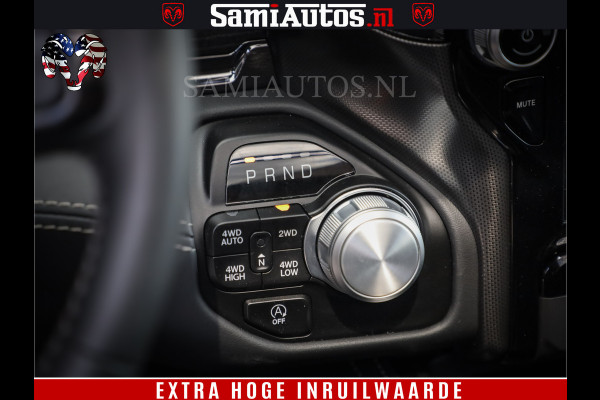 Dodge Ram 1500 Limited Night | 5.7 V8 Hemi Full Option | Comfortabele Dubbele Cabine met Royale 5 Zitplaatsen | De Meest Luxe en Volle Pick-Up in zijn Klasse | BPM vrij | Nu Leverbaar uit Voorraad | Voorraad Nr v45lpr