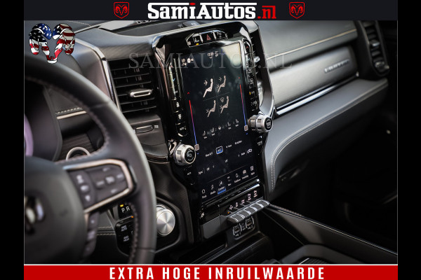 Dodge Ram 1500 Limited Night | 5.7 V8 Hemi Full Option | Comfortabele Dubbele Cabine met Royale 5 Zitplaatsen | De Meest Luxe en Volle Pick-Up in zijn Klasse | BPM vrij | Nu Leverbaar uit Voorraad | Voorraad Nr v45lpr