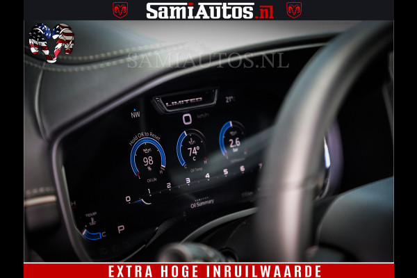 Dodge Ram 1500 Limited Night | 5.7 V8 Hemi Full Option | Comfortabele Dubbele Cabine met Royale 5 Zitplaatsen | De Meest Luxe en Volle Pick-Up in zijn Klasse | BPM vrij | Nu Leverbaar uit Voorraad | Voorraad Nr v45lpr