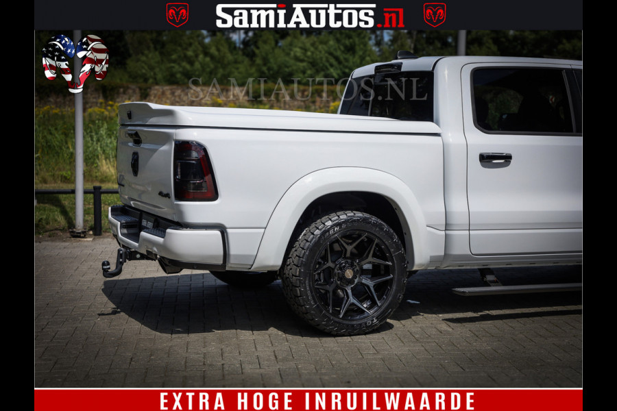 Dodge Ram 1500 Limited Night | 5.7 V8 Hemi Full Option | Comfortabele Dubbele Cabine met Royale 5 Zitplaatsen | De Meest Luxe en Volle Pick-Up in zijn Klasse | BPM vrij | Nu Leverbaar uit Voorraad | Voorraad Nr v45lpr