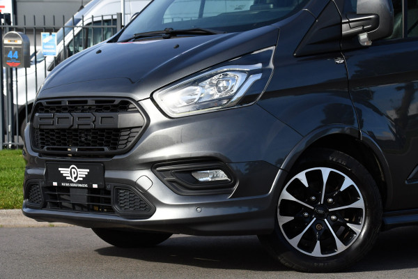 Ford Transit Custom 2.0 TDCI L1H1 Sport DC Camera, Cruise, Carplay, 170pk, Automaat, Leder, Trekhaak, Stoelverwarming, NAVI, Uniek! Ford Transit Custom 2.0 TDCI L1H1 Sport DC Camera, Cruise, Carplay, 170pk, Automaat, Leder, Trekhaak, Stoelverwarming, NAVI, Uniek!