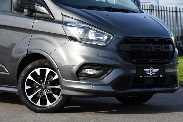 Ford Transit Custom 2.0 TDCI L1H1 Sport DC Camera, Cruise, Carplay, 170pk, Automaat, Leder, Trekhaak, Stoelverwarming, NAVI, Uniek! Ford Transit Custom 2.0 TDCI L1H1 Sport DC Camera, Cruise, Carplay, 170pk, Automaat, Leder, Trekhaak, Stoelverwarming, NAVI, Uniek!