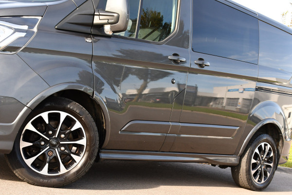 Ford Transit Custom 2.0 TDCI L1H1 Sport DC Camera, Cruise, Carplay, 170pk, Automaat, Leder, Trekhaak, Stoelverwarming, NAVI, Uniek! Ford Transit Custom 2.0 TDCI L1H1 Sport DC Camera, Cruise, Carplay, 170pk, Automaat, Leder, Trekhaak, Stoelverwarming, NAVI, Uniek!