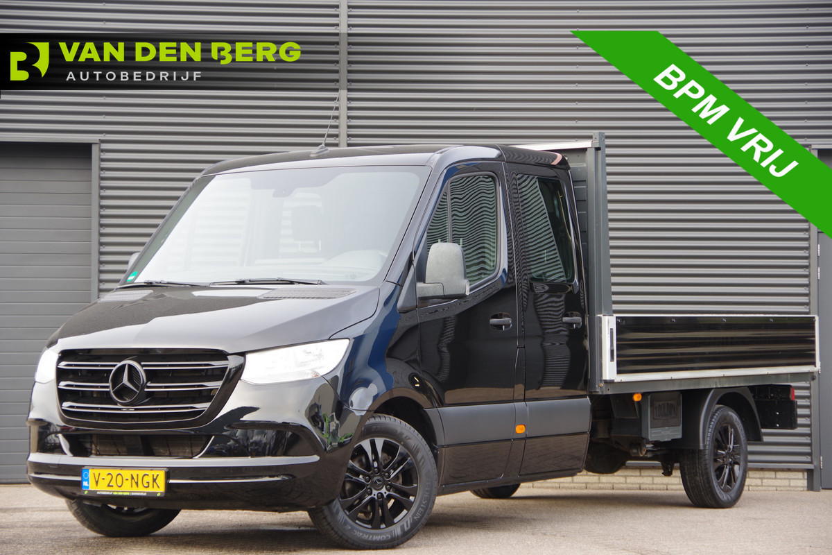 Mercedes-Benz Sprinter 315 OPEN LAADBAK, AUT. L3, DC-7P, 3.5T TREKHAAK, CLIMA, DUBBELE CABINE