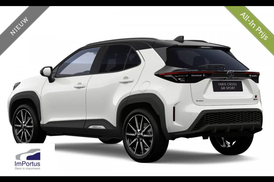 Toyota Yaris Cross 1.5 Hybrid 130 GR Sport > Snel leverbaar! Toyota Yaris Cross 1.5 Hybrid 130 GR Sport > Snel leverbaar!