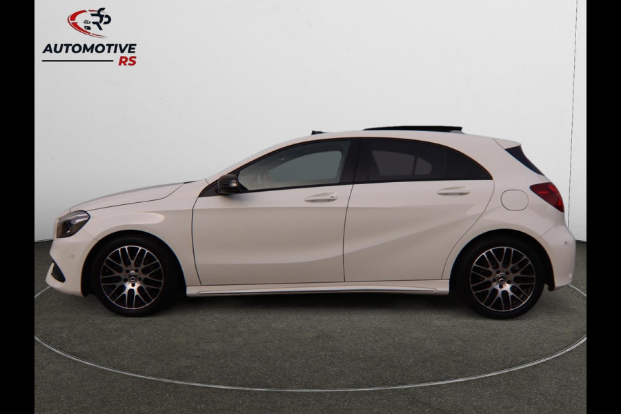 Mercedes-Benz A-Klasse 180 AMG-Line Pano Sportstoelen Led Navi Camera Parkeersensor V+A Cruise Control Sfeerverlichting Mercedes-Benz A-Klasse 180 AMG-Line Pano Sportstoelen Led Navi Camera Parkeersensor V+A Cruise Control Sfeerverlichting