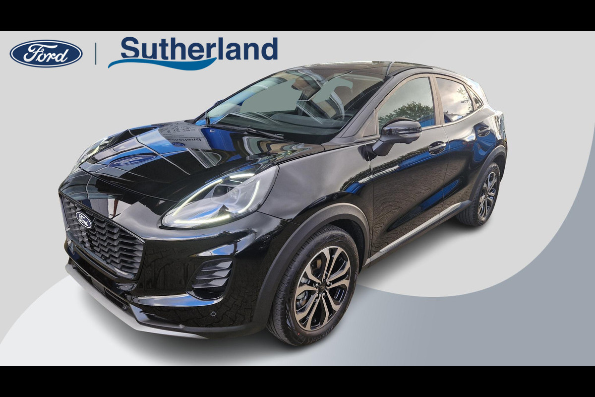 Ford Puma 1.0 EcoBoost Hybrid Titanium 125pk | Driver Assistance Pack | Winterpack | Keyless Pack | Elek. Achterklep | SYNC 4 Navigatie Ford Puma 1.0 EcoBoost Hybrid Titanium 125pk | Driver Assistance Pack | Winterpack | Keyless Pack | Elek. Achterklep | SYNC 4 Navigatie