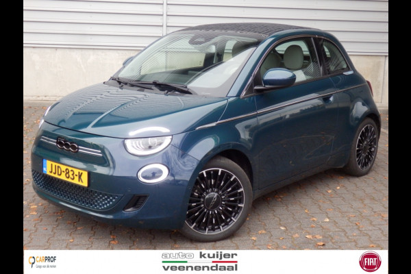 Fiat 500E La Prima by Bocelli 42 kWh | Cabriolet | Leder | Apple Carpl / A
