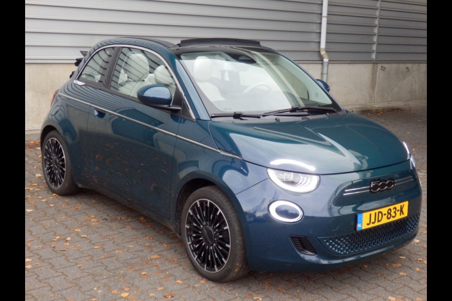 Fiat 500E La Prima by Bocelli 42 kWh | Cabriolet | Leder | Apple Carpl / A